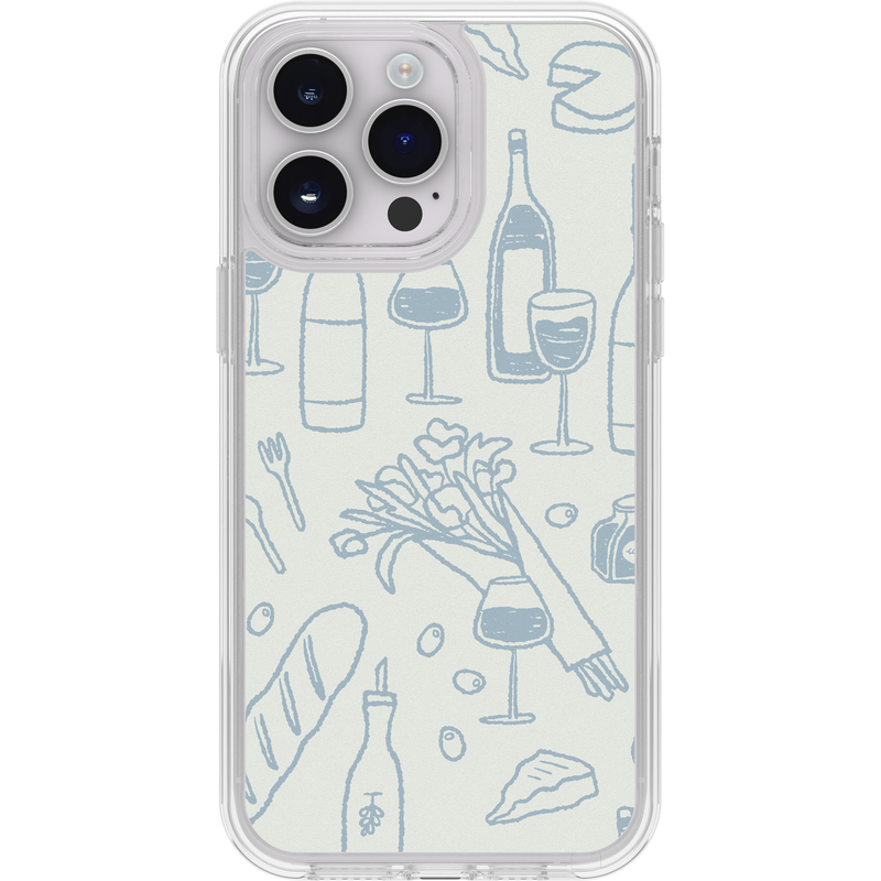 product image 1 - iPhone 14 Pro Max Skal Symmetry Series Clear Paris-kollektionen