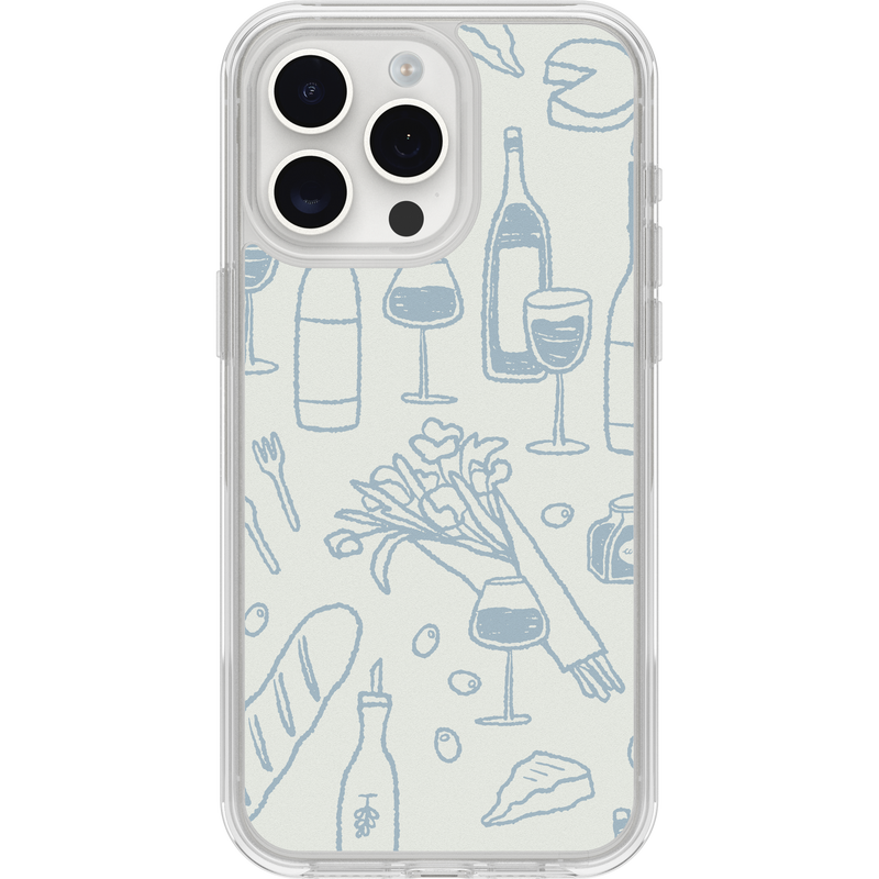 product image 1 - iPhone 15 Pro Max Skal Symmetry Series Clear Paris-kollektionen