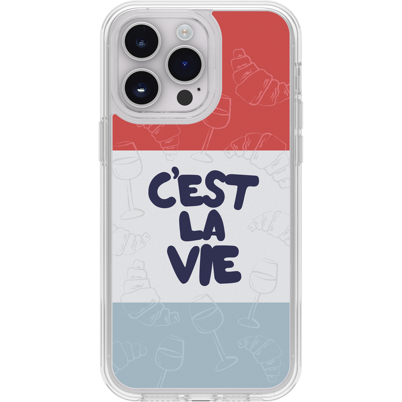 product image 1 - iPhone 14 Pro Max Skal Symmetry Series Clear Paris-kollektionen